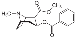 chemical structure of cocaine